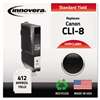 INNOVERA Remanufactured 0620B002 (CLI8BK) Ink, Black