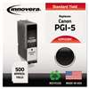 INNOVERA Remanufactured 0628B002 (PGI-5BK) Ink, Black