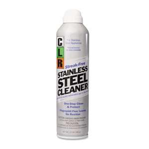 JELMAR, LLC Stainless Steel Cleaner, Citrus, 12oz Can, 6/Carton
