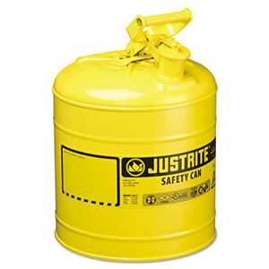 JUSTRITE MFG CO Safety Can, Type I, 5gal, Yellow