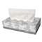 KIMBERLY CLARK White Facial Tissue, 2-Ply, 125/Box, 12/Carton