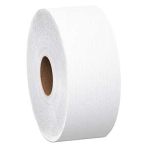 Scott 07202 JRT Jumbo Roll Bathroom Tissue, 1-Ply, 12" dia, 4000ft, 6/Carton