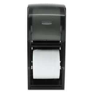 KIMBERLY CLARK Coreless Double Roll Bath Tissue Dispenser, 6 6/10 x 6 x13 6/10, Plastic, Smoke