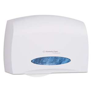 KIMBERLY CLARK Coreless JRT Tissue Dispenser, 14 3/10w x 5 9/10d x 9 4/5h, White