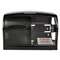KIMBERLY CLARK Coreless Double Roll Tissue Dispenser, 11 1/10 x 6 x 7 5/8, Smoke/Gray