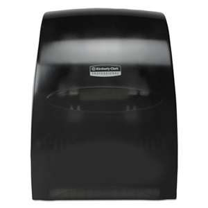 KIMBERLY CLARK Sanitouch Hard Roll Towel Dispenser, 12 63/100w x 10 1/5d x 16 13/100h, Smoke