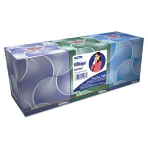 KIMBERLY CLARK Boutique Anti-Viral Tissue, 3-Ply, Pop-Up Box, 68/Box, 3 Boxes/Pack
