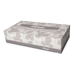 Kleenex 21400BX White Facial Tissue, 2-Ply, Pop-Up Box, 100/Box
