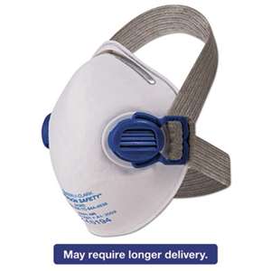 KIMBERLY CLARK R10 Particulate Respirator, N95, White w/Gray Straps, 10/Box