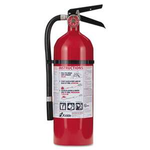 KIDDE Pro 210 Fire Extinguisher, 4lb, 2-A, 10-B:C