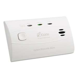 KIDDE Sealed Battery Carbon Monoxide Alarm, Lithium Battery, 4.5"W x 2.75"H x 1.5"D