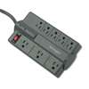 ACCO BRANDS, INC. Guardian Premium Surge Protector, 8 Outlets, 6 ft Cord, 1080 Joules, Gray