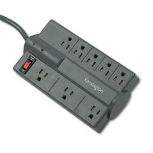 ACCO BRANDS, INC. Guardian Premium Surge Protector, 8 Outlets, 6 ft Cord, 1080 Joules, Gray