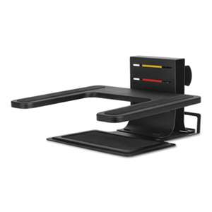 ACCO BRANDS, INC. Adjustable Laptop Stand, 10" x 12 1/2" x 3" - 7"h, Black