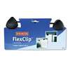 ACCO BRANDS, INC. FlexClip Gooseneck Copyholder, Monitor/Laptop Mount, Black