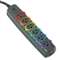 ACCO BRANDS, INC. SmartSockets Color-Coded Strip Surge Protector, 6 Outlets, 7 ft Cord, 945 Joules