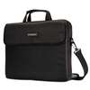 KENSINGTON 15.6" Laptop Sleeve, Padded Interior, Inside/Outside Pockets, Black