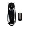ACCO BRANDS, INC. Wireless Presenter Pro with Green Laser Pointer, Class 2, Black