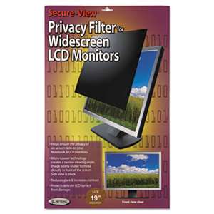 KANTEK INC. Secure View LCD Monitor Privacy Filter For 19" Widescreen