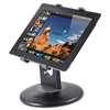 KANTEK INC. Stand for 7" to 10" Tablets, Swivel Base, Plastic, Black