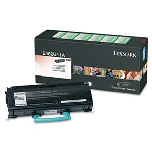 LEXMARK INT'L, INC. E462U11A Extra High-Yield Toner, 18,000 Page Yield, Black