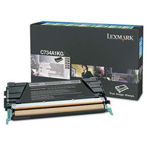 LEXMARK INT'L, INC. X746H1KG High-Yield Toner, 12000 Page-Yield, Black