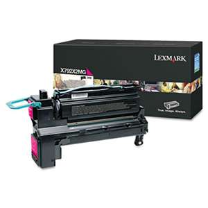 LEXMARK INT'L, INC. X792X2MG Extra High-Yield Toner, 20,000 Page-Yield, Magenta