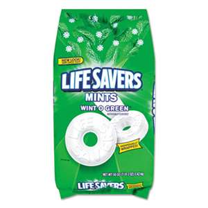 THE WRIGLEY COMPANY Hard Candy, Wint-O-Green, 50oz Bag