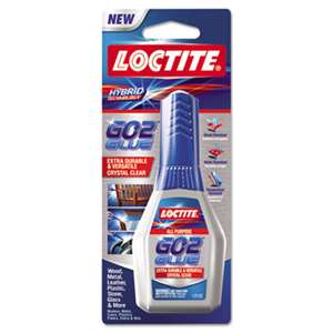 LOCTITE CORP. ACG All-Purpose Adhesive, Clear, 1.75 oz, 1/ea