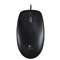 LOGITECH, INC. M100 Corded Optical Mouse, USB, Black