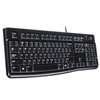 LOGITECH, INC. K120 Ergonomic Desktop Wired Keyboard, USB, Black