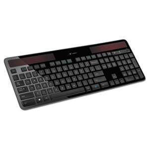 LOGITECH, INC. K750 Wireless Solar Keyboard, Black