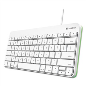Logitech 920006341 Wired Keyboard for iPad, Apple Lightning, White
