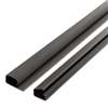 Cord Away 00208 1-1/2 Locking Channel, Black, 1/Pack