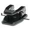 PREMIER MARTIN YALE 40-Sheet Heavy-Duty Two-Hole Punch, 9/32" Holes, Padded Handle, Black