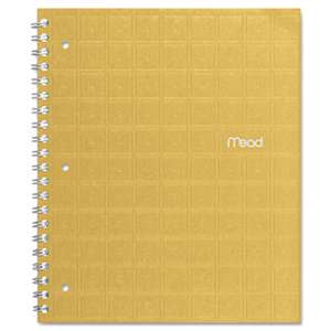 MEAD PRODUCTS Recycled Notebook, College Ruled, 11 x 8 1/2, 80 Sheets, Perforated, Assorted