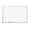 Dry Erase Board with Aluminum Frame, 72 x 48, Melamine White Surface, Silver Aluminum Frame