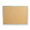 MEAD PRODUCTS Cork Bulletin Board, 24 x 18, Silver Aluminum Frame