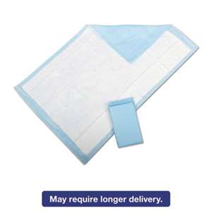 MEDLINE INDUSTRIES, INC. Protection Plus Disposable Underpads, 23 x 36, Blue, 25/Bag