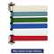 MEDLINE INDUSTRIES, INC. Room ID Flag System, 6 Flags, Primary Colors