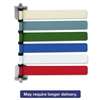 MEDLINE INDUSTRIES, INC. Room ID Flag System, 6 Flags, Primary Colors