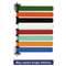 MEDLINE INDUSTRIES, INC. Room ID Flag System, 8 Flags, Primary Colors