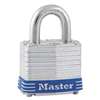 MASTER LOCK COMPANY ProSeries Stainless Steel Easy-to-Set Combination Lock, Stainless Steel, 5/16"