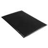 MILLENNIUM MAT COMPANY Soft Step Supreme Anti-Fatigue Floor Mat, 24 x 36, Black