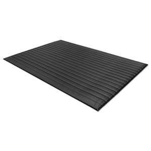 MILLENNIUM MAT COMPANY Air Step Antifatigue Mat, Polypropylene, 24 x 36, Black