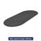 MILLENNIUM MAT COMPANY EcoGuard Diamond Floor Mat, Double Fan, 36 x 96, Charcoal