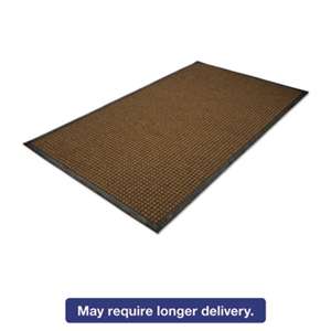 MILLENNIUM MAT COMPANY WaterGuard Indoor/Outdoor Scraper Mat, 36 x 120, Brown