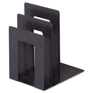 MMF INDUSTRIES Soho Bookend With Squared Corners, 5w X 7d X 8h, Granite
