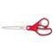 Scotch 1427 Multi-Purpose Scissors, Pointed, 7" Length, 3-3/8" Cut, Red/Gray