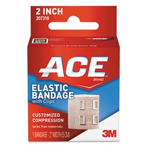 3M/COMMERCIAL TAPE DIV. Elastic Bandage with E-Z Clips, 2" x 50"